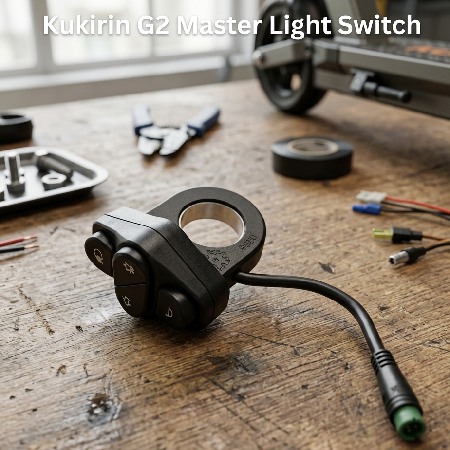 KuKirin G2 Master 3-in-1 Headlight, Turn Signal & Horn Switch