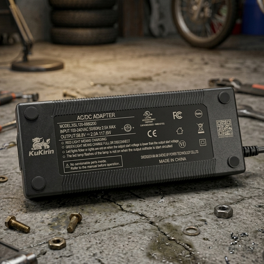 Official KuKirin G3 Pro & G2 Master Battery Charger | 58.8V 2.0A Replacement