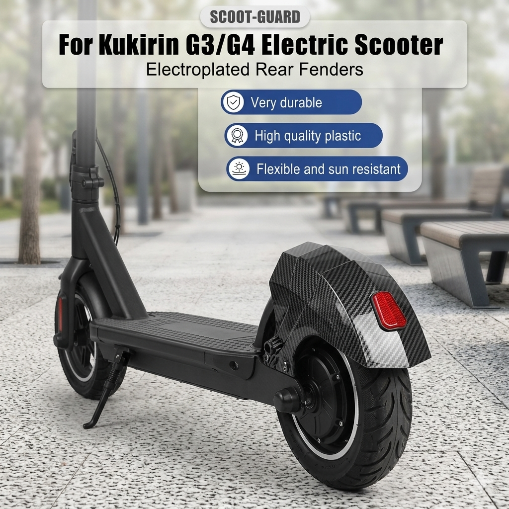 Rear Mudguard Kit for Kukirin G3 / G4 Electric Scooters