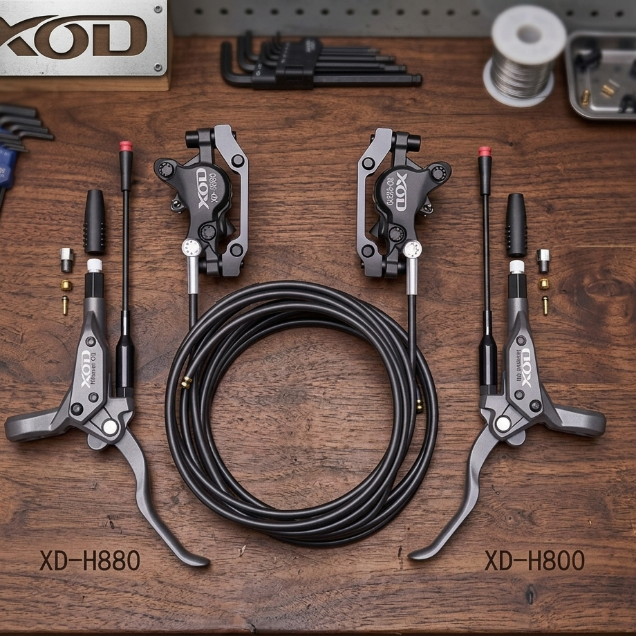 XOD H800/H880 Hydraulic Disc Brakes for KuKirin G2 Series
